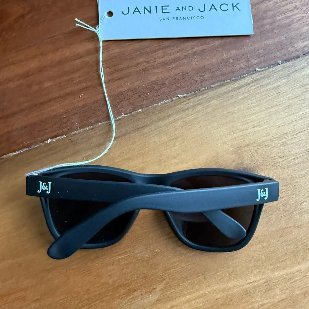 Janie and Jack Classic Black Sunglasses